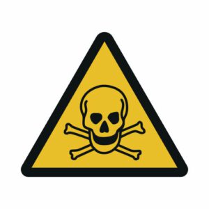 Warnung vor giftigen Stoffen