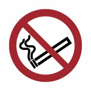 Verbotszeichen - Rauchen verboten